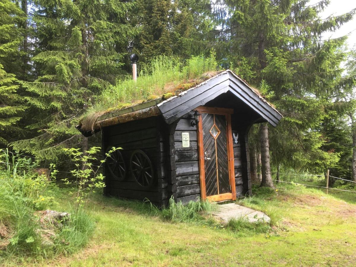 100 Years Old Norwegian Log House In Tromso Villa Eksteriør billede